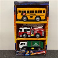 New Mini City Service 3 Pack Vehicles 3 +