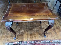 STUNNING INLAID SIDE TABLE