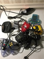 NINTENDO N64 CONTROLLER AND RUMBLE PACK ALONG