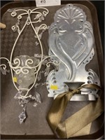 (2) Candle Sconces