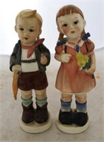 Pair of Boy and Girl Figures