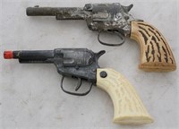 Lot of 2 Vintage Cap Gun Pistols