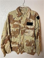 Military Jacket Desert Camo Medium X Long