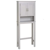 Glacier Bay Shaker Gray Over-the-Toilet Storage