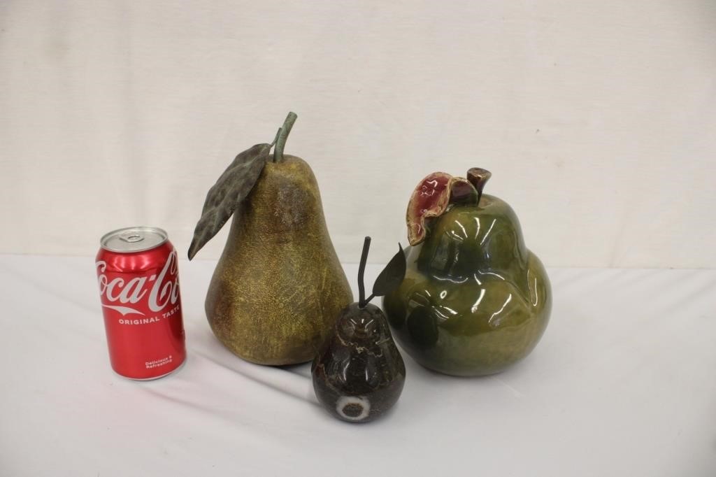 3 Decorative Pears