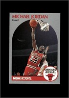 1990-91 NBA Hoops Michael Jordan Chicago Bulls #65