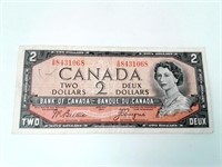 Billet de 2 dollars 1954