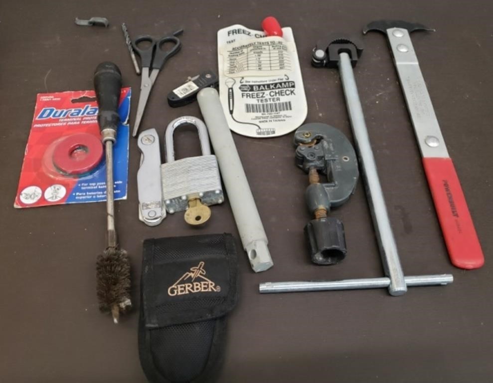 Seal Puller, Basin Wrench, Pipe Cutter, Freeze