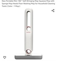 MSRP $18 Mini Portable Self Wringing Mop