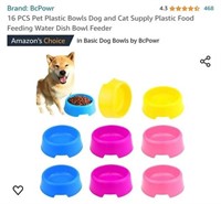 MSRP $12 Set Dog Bowls