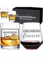 MSRP $30 Mr & Mrs Glasses & Shots