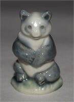 Vtg Wade Whimsies Porcelain Panda Bear Figure