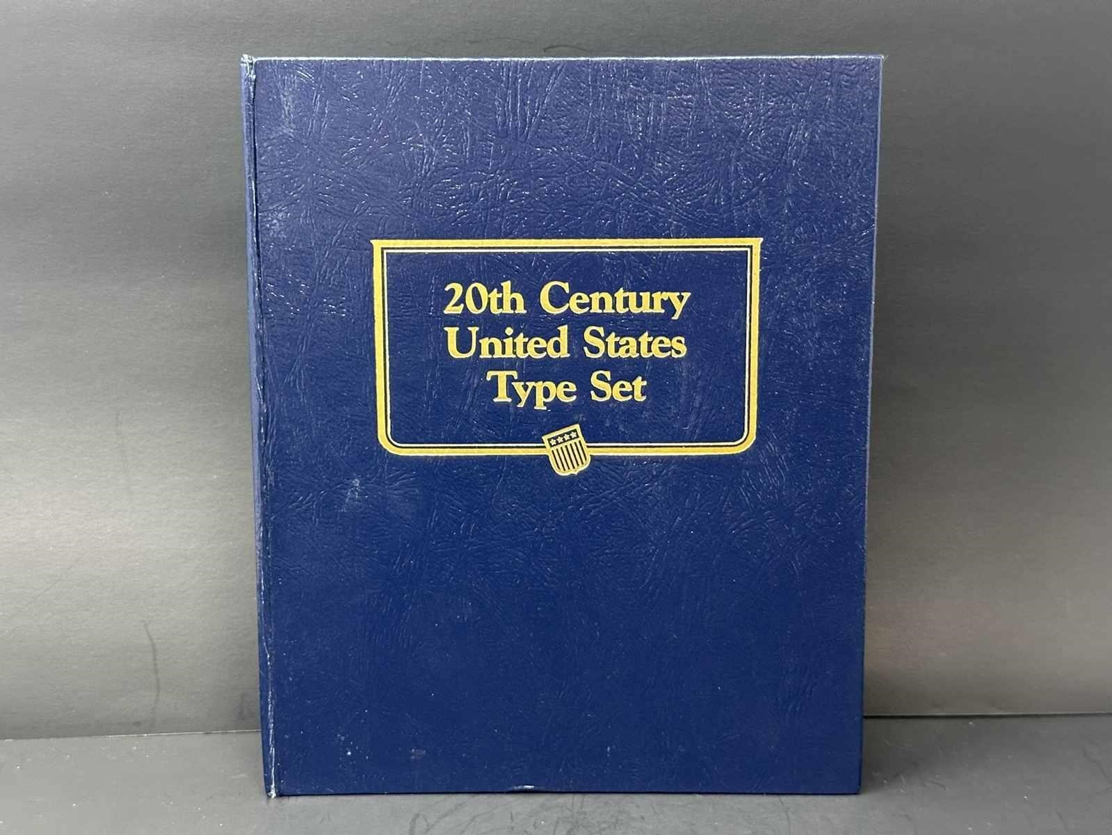 Empty 20th Century US Type Set Book