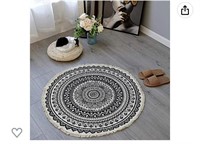 4 FT DIAMETER CIRCLE RUG