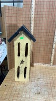 Wooden bird house, decor