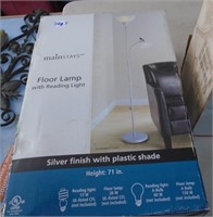 71" h Floor Lamp , 2 Ceiling Lights