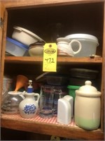 Contents Of Cabinets - Bowls & Misc.