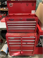 Craftsman top and bottom toolbox