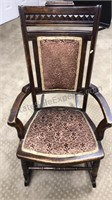 Antique Rocking Chair, 20” x 29” x 36”