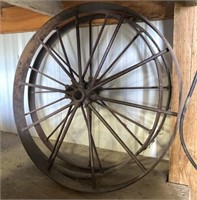 3 Antique Wheels