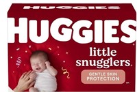 64-Pk HUGGIES Newborn Diapers - Little Snugglers