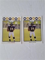 2008 Topps Ray Rice RC Lot of 2