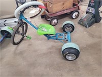 Drift trike blue custom built