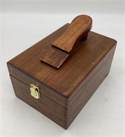 Wooden Shoe Shine Kit