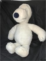 16 “ VINTAGE PLUSH SNOOPY W/ SOME STAINS ON BACK