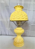 Porcelain Table Lamp with Globe