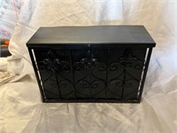 Decorative Black Metal Mailbox