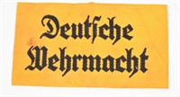 WWII German Deutche Wehrmacht Armband