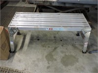 Aluminum Folding Bench 37"x12x21