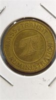 Mass transit token