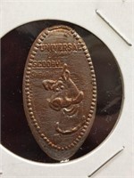 Smash Penny token universal studios Scooby-Doo