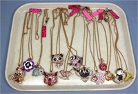 (13) Betsey Johnson Fashion Necklaces