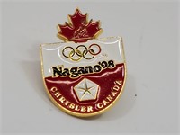 Nagano 1998 Olympic Pin Chrysler Canada