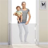 33"x55" Babybond Punch-Free Retractable Baby Gate,