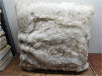 Fluffy Throw Pillow@24x24x7inThick