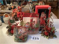 Vintage and New Christmas Decorations