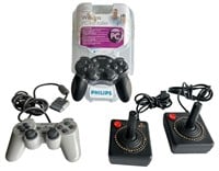 Various Video Game Controllers