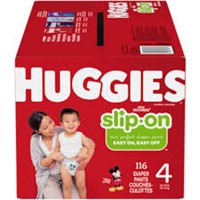 HUGGIES Slip On 87 Count - Size 4