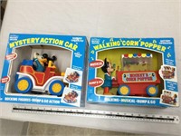 2 Mickey Mouse battery operated toys