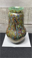 Vintage Loetz Ausfuhrung Uranium Vase 5.25" Tall 4