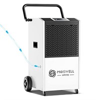 Moiswell 170 Pints Commercial Dehumidifier with