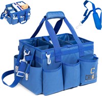 Cleaning Caddy Bag 600D, 15x8x10, Dividers