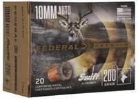 Federal P10SA Premium Hunting 10mm Auto 200 gr Swi