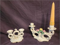 Porcelain Candle Holders