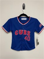 Kids #40 Chicago Cubs Jersey- L