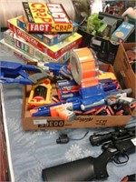 Box lot of Nerf guns